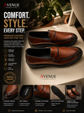 Avenue Premium Leather Loafers | Chanki