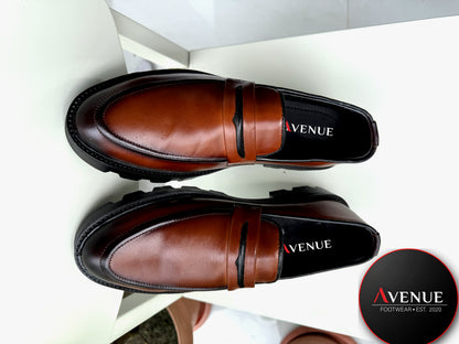 Avenue Premium Leather Loafers | Chanki