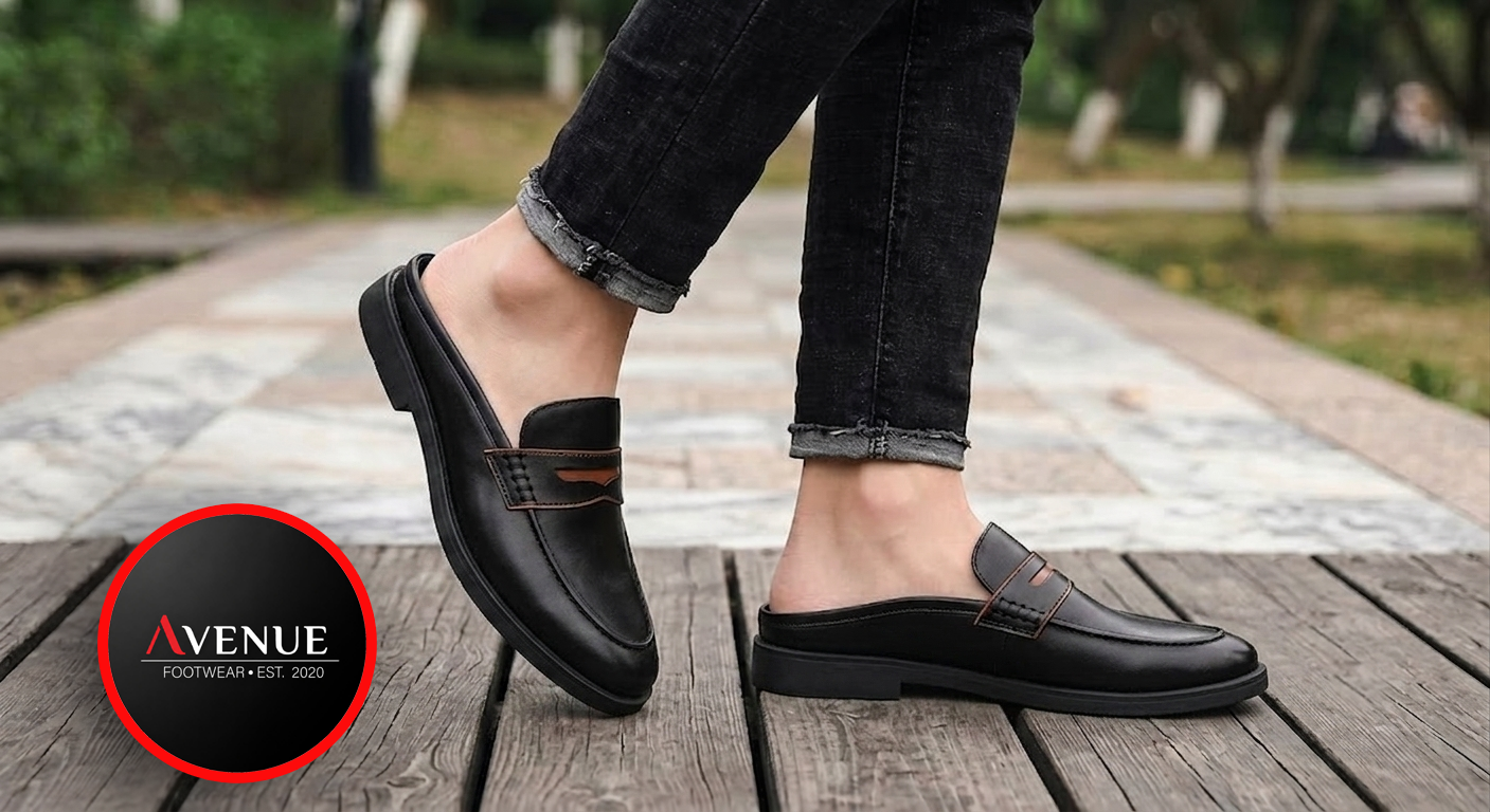 Men's Premium Half Loafers | Genuine Leather Slip-On Shoes